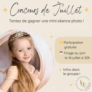 Un mois, un concours : gagnez une mini séance photo