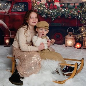 Mini séance de Noel avec Louhy et Hylou