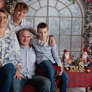 Mini séance de Noel avec Gabriel et Benjamin